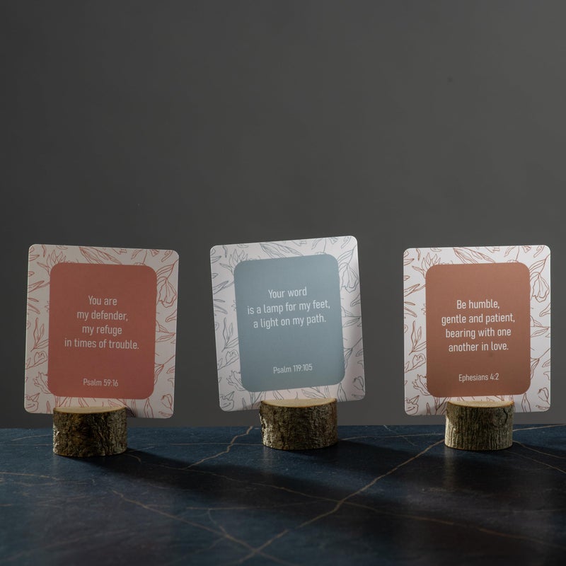 DIVERSEBEE Bible Verse Cards, 60 Unique, Assorted Mini Scripture Encouragement Motivational Inspirational Prayer Cards, Christian Bible Gifts (Delicate) - Image 2