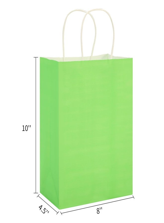 SUNCOLOR 24 Pack Rainbow Gift Bags with Handles – 8x4.5x10 Medium Bags for Shopping, Retail, DIY, Wedding, Party Favors & Special Occasions - Image 2