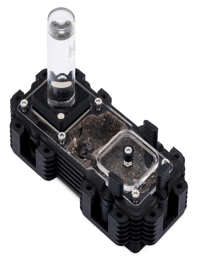 Ant Dimension Ant Farm Natura Module 2:1 - Perfect for Queens and Small Colonies - Professional Formicarium, Modular and Adaptable to Many Species (Black) - Image 1