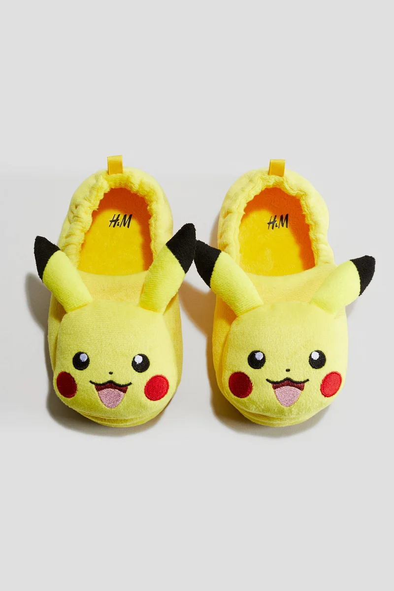 H&M Kids Soft AppliquÃ©d Slippers