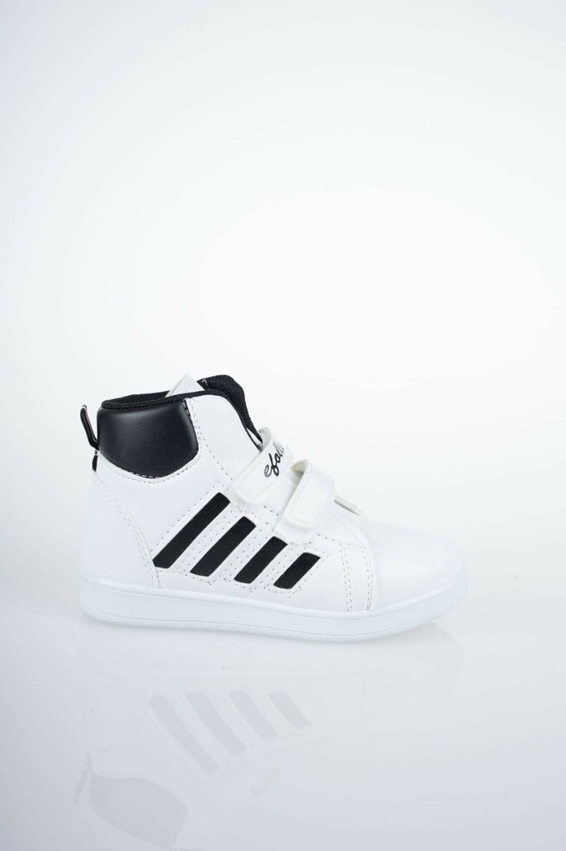 Modatalika Side Striped Sports Kids Velcro Boots - Image 3