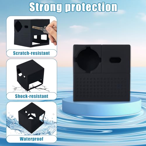 Fukaisu Protective Cover for Nex Playground Game System Soft Silicone Remote Case Cover and Game Console Protective Case with Lanyard AntiSlip AntiDrop Shockproof - Image 3