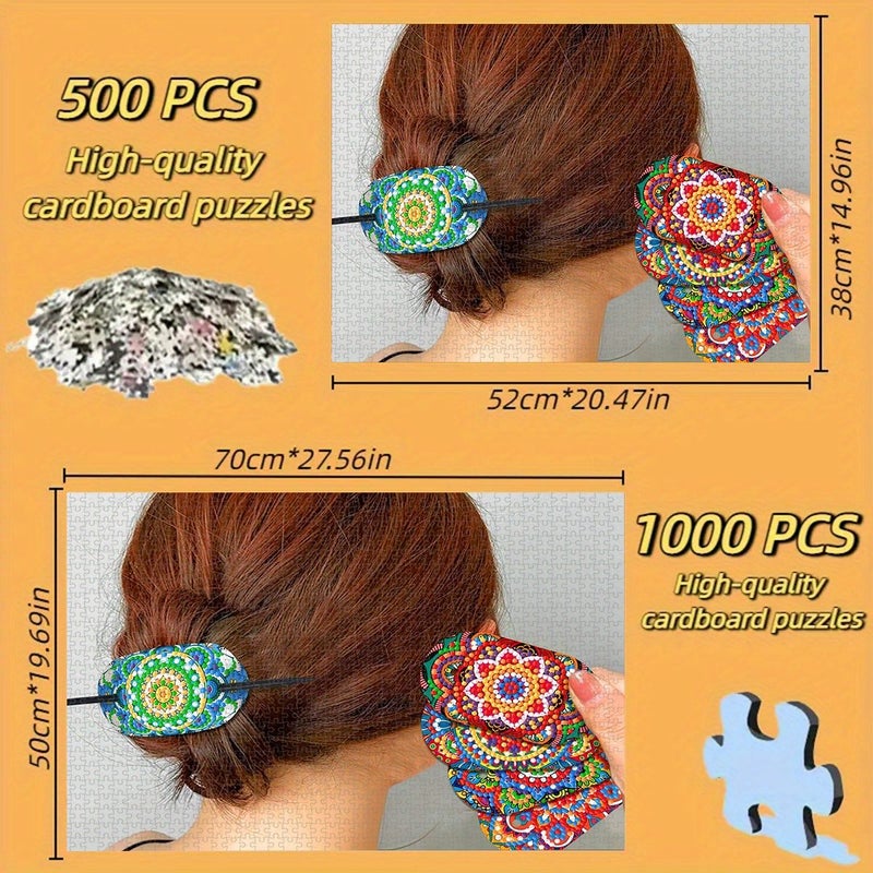 1000 قطعة من دبابيس الشعر ذات النمط الزهري الملون، تصميم سميك ومتين، شكل مستطيل - Image 3