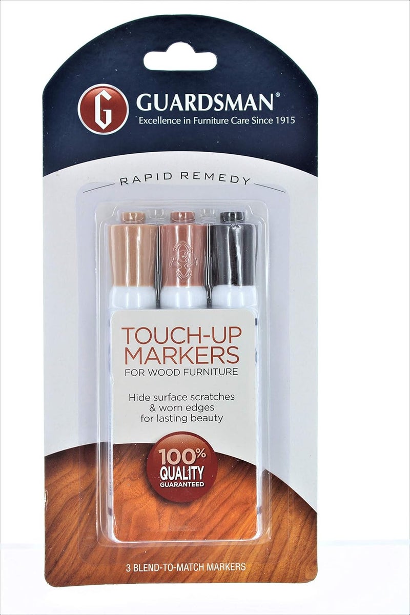 Guardsman Touch-Up Markers for Wood Furniture - 3 Pack - Image 1