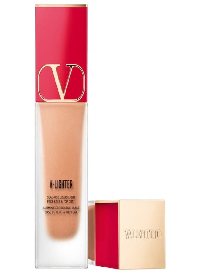 فالنتينو V-Lighter - برايمر ومُضيء للوجه بحمض الهيالورونيك (25 مل) – برايمر AMBRA المرطب والمُعزز للإشراق لبشرة متألقة - Image 1