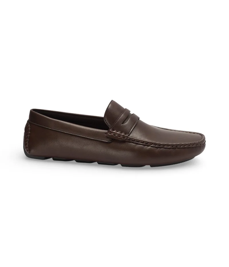 Bata Classic Casual Slip‑On Loafers