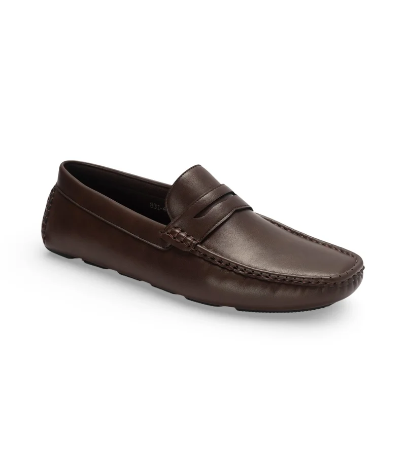 Bata Classic Casual Slip‑On Loafers