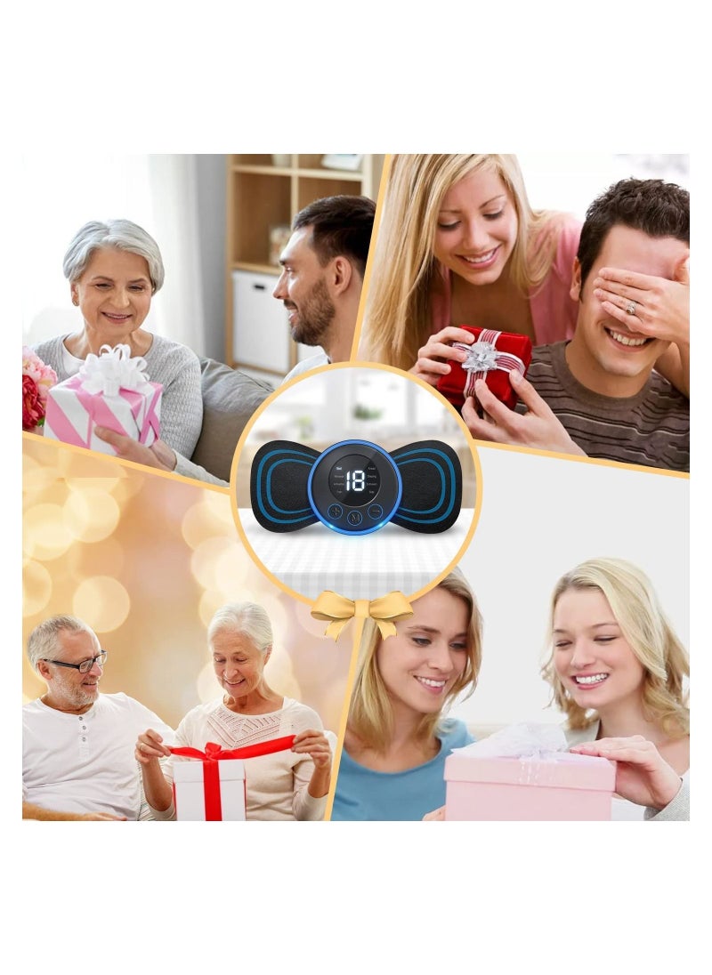 Generic - Body Massager,Wireless Portable Neck Massager with 8 Modes and 19 Strength Levels Rechargeable Pain Relief EMS Massage Machine for Shoulder,Arms,Legs - Image 1