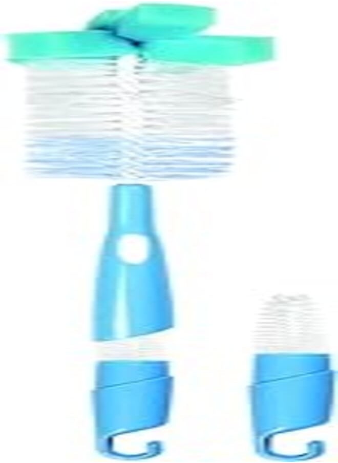 Bebedor - Bebedor 5755 Bottle and Nipple Brush with Sponge, Multicolor - Image 1