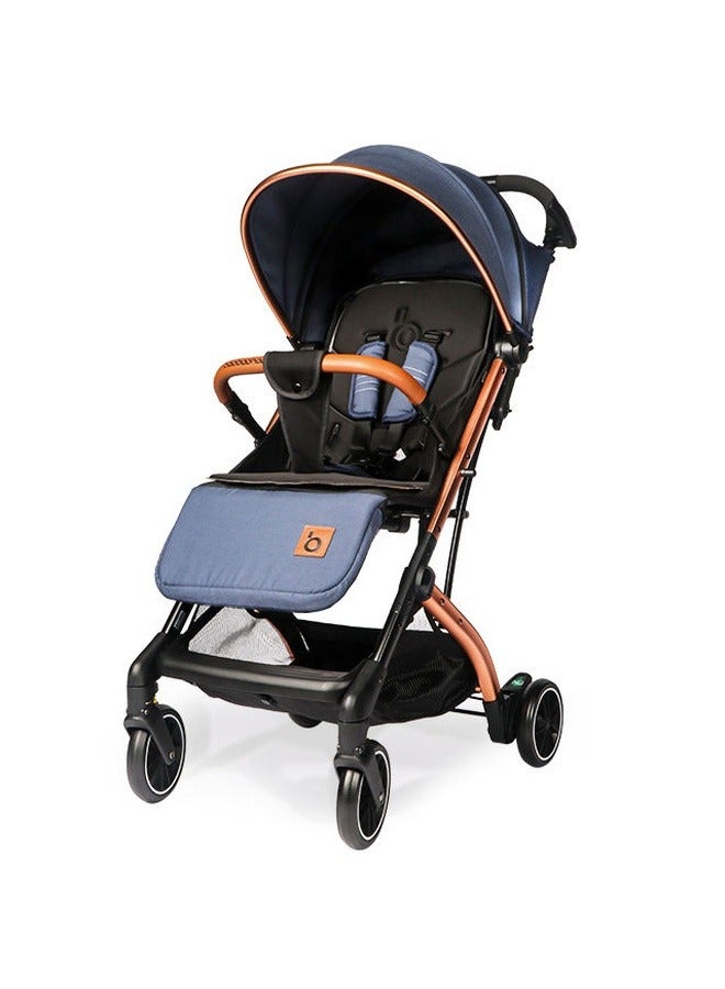 baobaohao Luxury Baby Stroller Qz1-Blue - Image 1