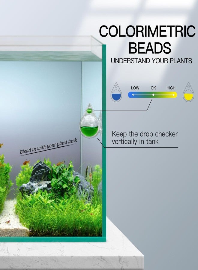 Clscea Aquarium CO2 Acrylic Drop Checker CO2 Indicator (Tear Drop & 15ml) - Image 5
