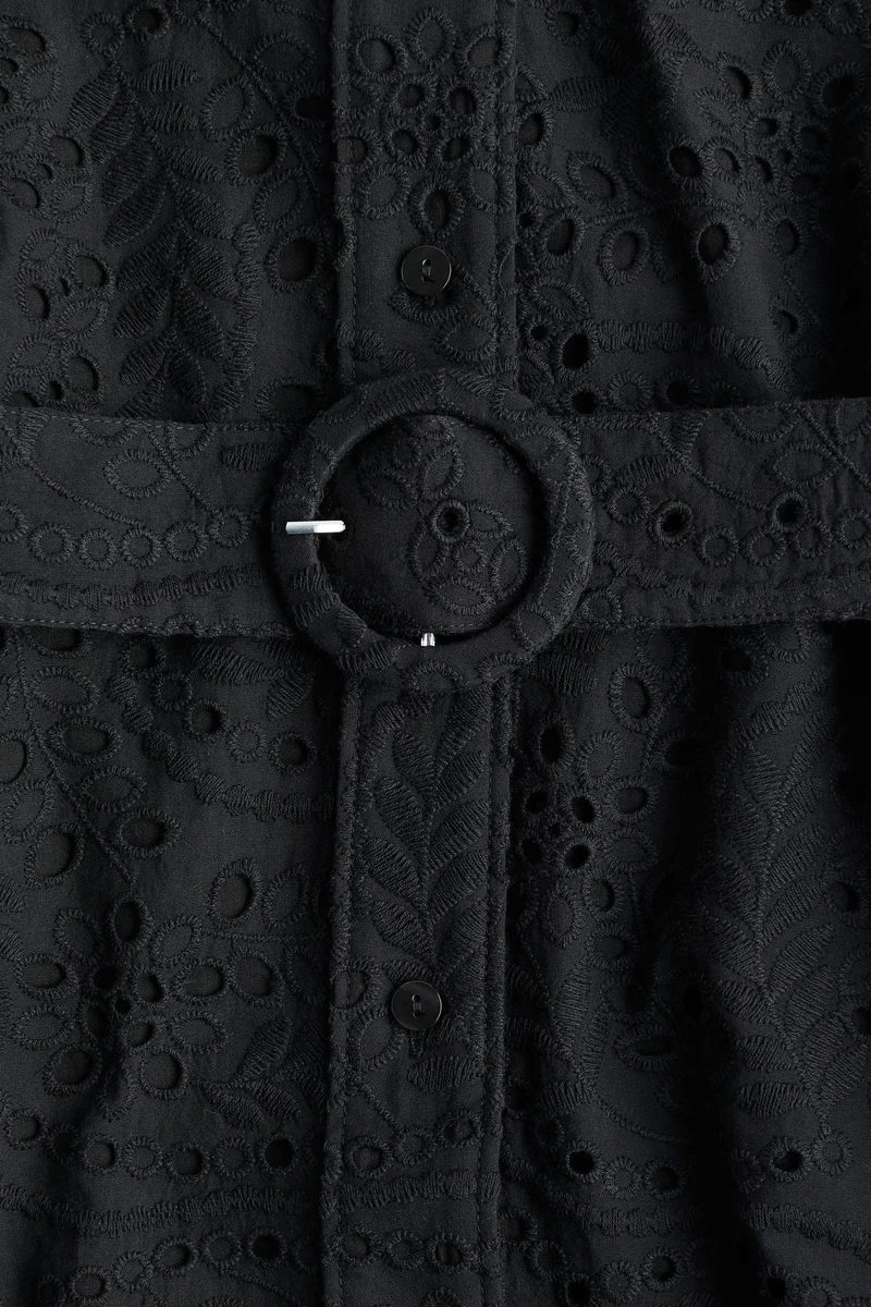 H&M Broderie anglaise shirt dress