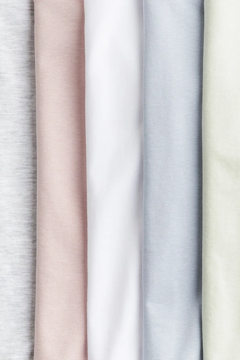 H&M 5-pack jersey tops