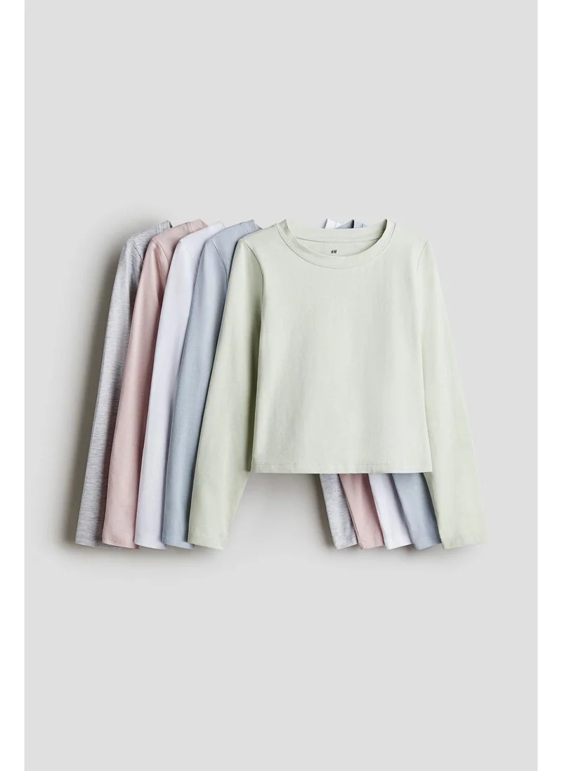 H&M 5-pack jersey tops