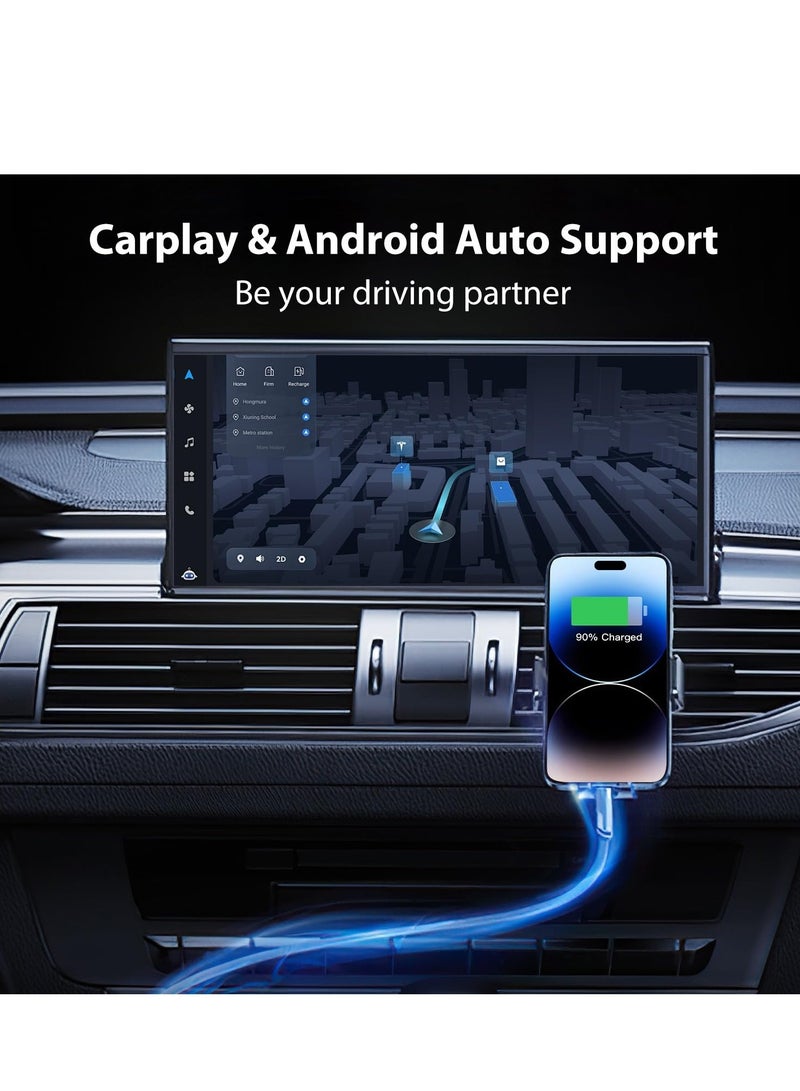 JAJEEK "New 65W 4-in-1 Fast Charging Cable – Flat Braided USB C to USB C, Type C, USB A & Lightning for iPhone, iPad, Samsung (3ft)" - Image 5