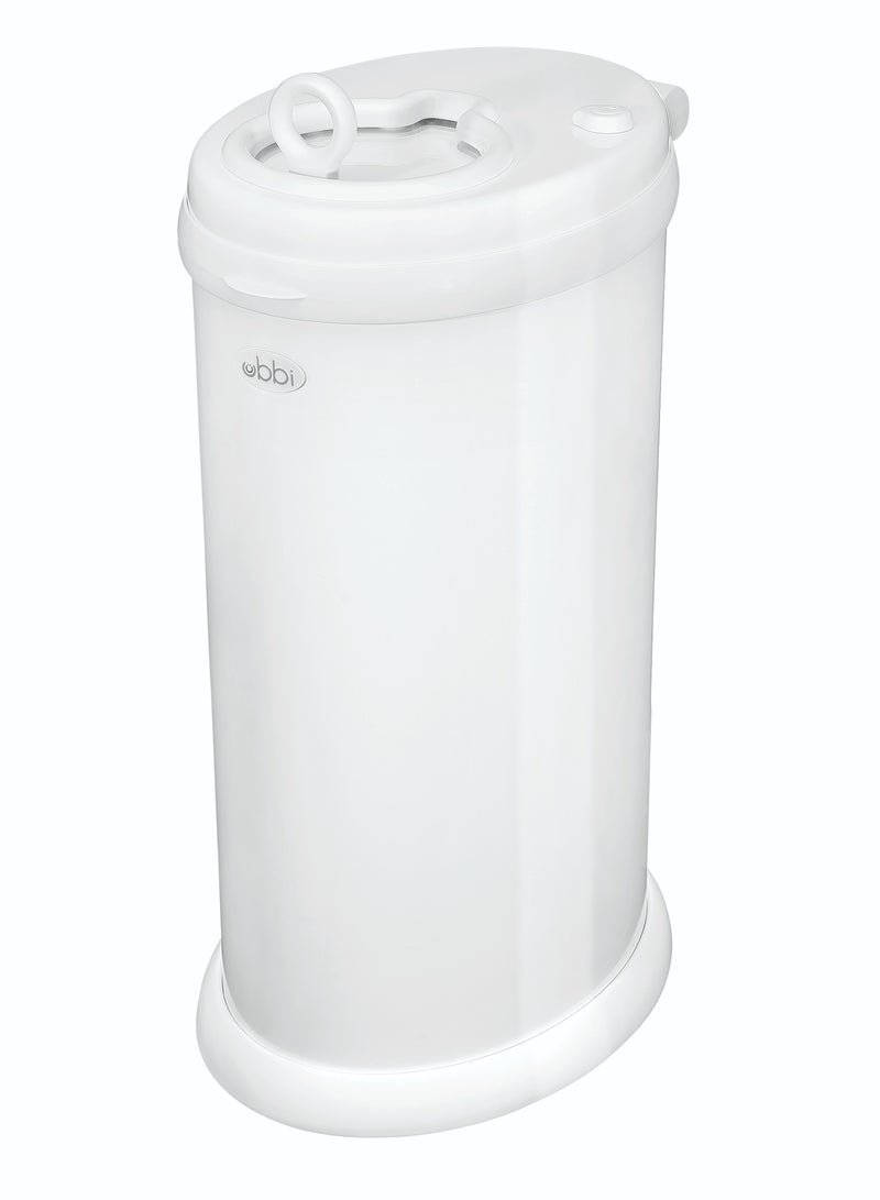 يبي أوبي - سطل الحفاضات باللون الأبيض - Image 2