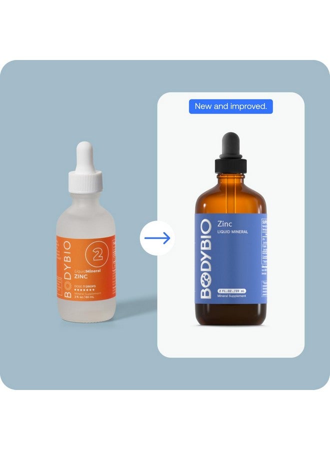 BodyBio Ionic Liquid Zinc Drops 2 oz | Immune Health & Cell Repair | Antioxidant | Ultimate Absorption | No Additives | Concentrated Liquid Zinc Supplement for Adults & Kids - Image 5