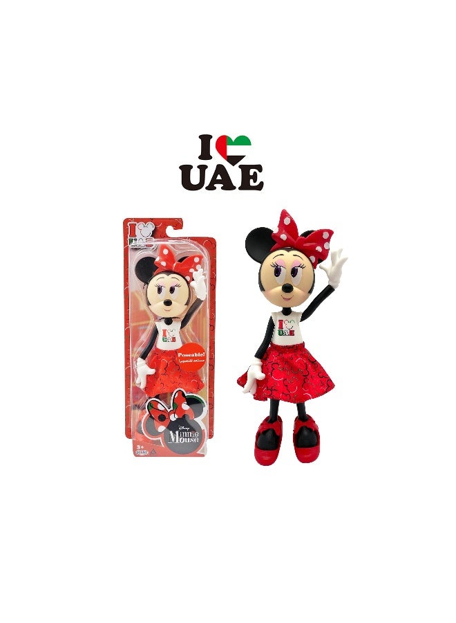 Disney Minnie Mouse Doll I Love UAE - Image 1