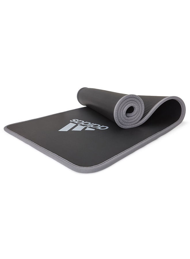 Adidas Training Mat Grey 10mm – Non-Slip Cushioned Fitness Mat for Yoga, Pilates & Floor Workouts - Image 2