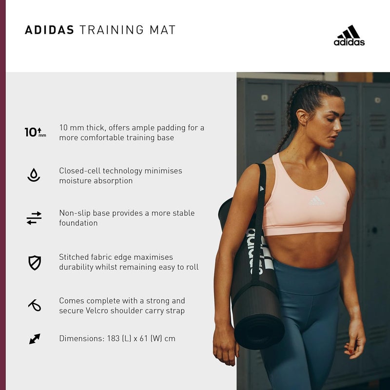 Adidas Grey Training Mat for Athletes - Image 2