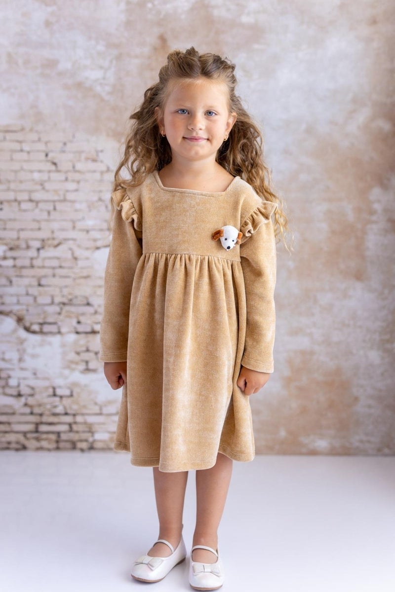 Mininio Corduroy A-Line Dress  - Image 2