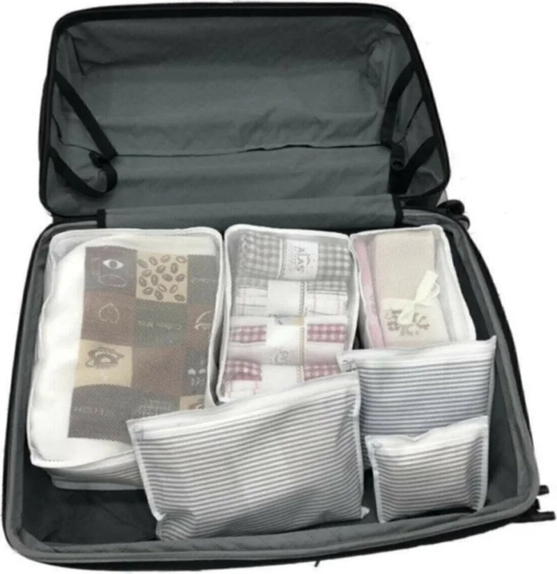 Rennway Mother Baby Hospital Bag Organizer 6 Pieces
