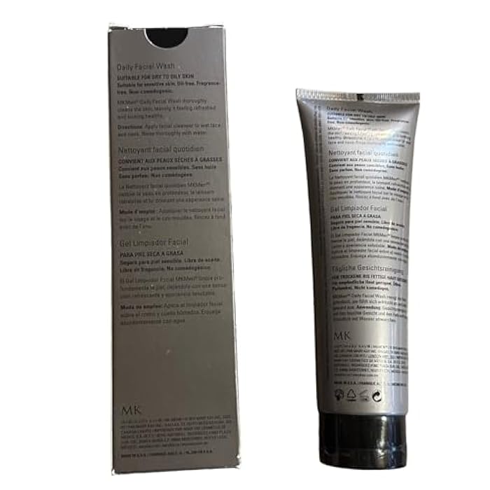 Mary Kay MK Men Daily Facial Wash Cleanser 3.3 fl. oz. / 95 ml - Image 5