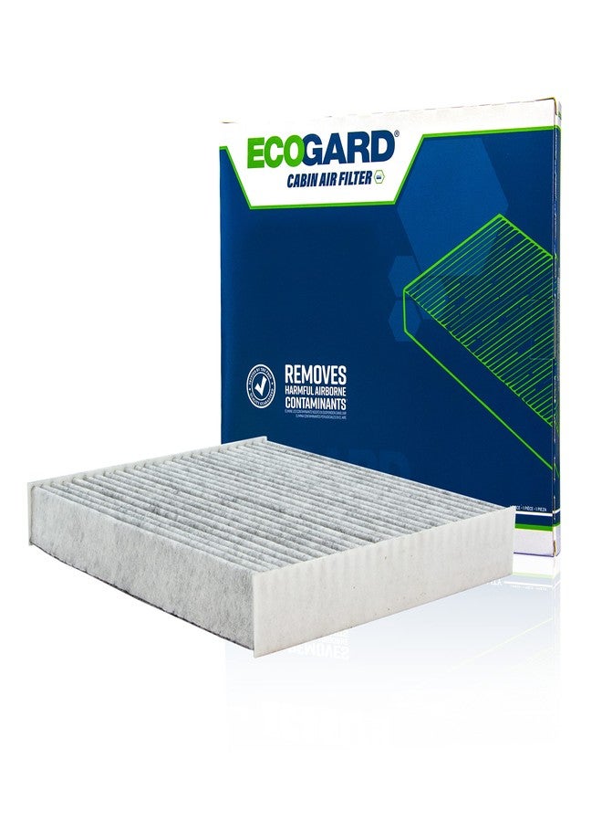 فلتر هواء المقصورة المميز Ecogard xc10036c مع مزيل الروائح بالكربون النشط يناسب سيارات تويوتا كامري 2007-2017، كورولا 2009-2018، راف 4 2006-2018، هايلاندر 2008-2019، تندرا 2007-2021 - Image 1
