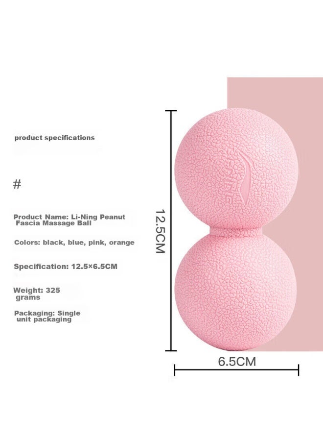 Li-Ning Li-ning Peanut-shaped Fascia Ball, Solid Tpe, Foot Massage, Yoga, Fitness, Shoulder, Neck, Waist, Deep Muscle Relaxation  - Image 5