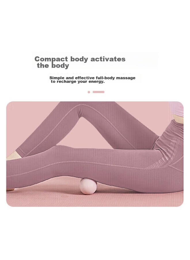 Li-Ning Li-ning Peanut-shaped Fascia Ball, Solid Tpe, Foot Massage, Yoga, Fitness, Shoulder, Neck, Waist, Deep Muscle Relaxation  - Image 4