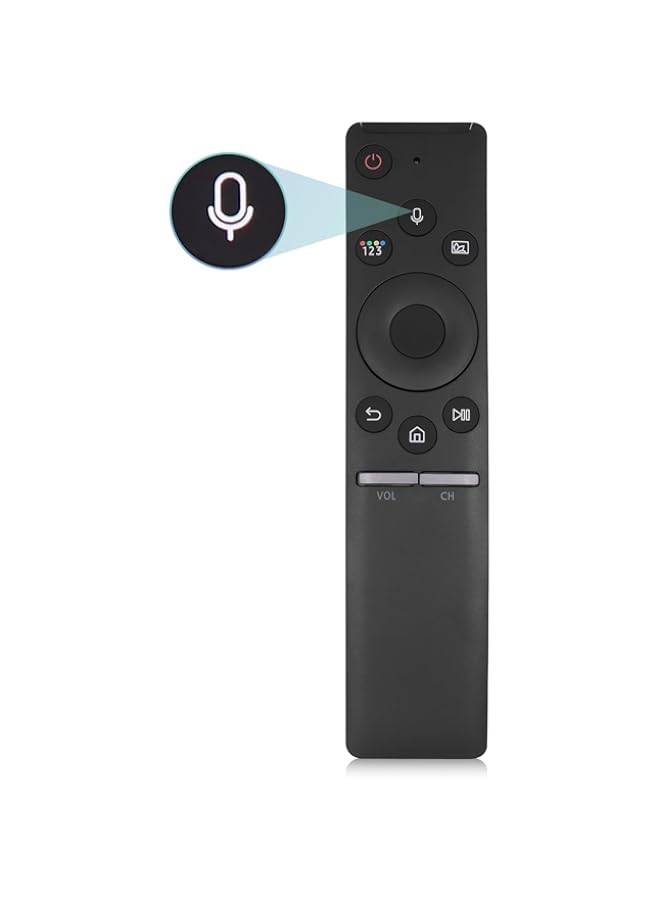 ExploreHome BN59-01298H RMCSPN1AP1 Replaced Voice Remote fit for Samsung TV Q6FN Q7FN Q8FN QLED Smart 4K UHD TV QN55Q7CNAF QN55Q7FNAF QN55Q8FNBF QN65Q6FNAF QN65Q8FNBF QN75Q6FNAF QN82Q6FNAF QN82Q65FNF