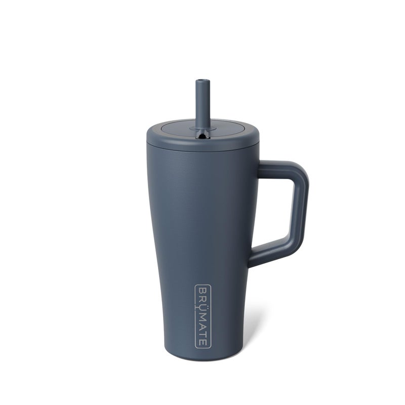 BrÃ¼Mate Era 20 oz Tumbler with Handle and Straw | 100% Leakproof Insulated Tumbler with Lid and Straw | Made of Stainless Steel | Cup Holder Friendly Base | 20oz (Nightfall Blue) - Image 1