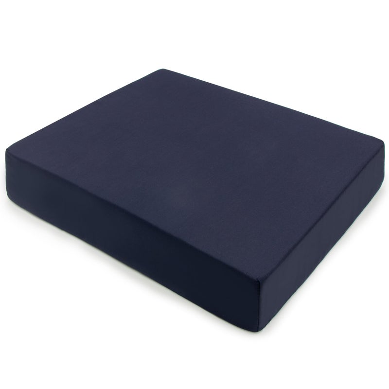 DMI Seat and Chair Cushion for Office Chairs, Wheelchairs, Scooters, Kitchen Chairs or Car Seats, FSA HSA Eligible, for Support and Height while Reducing Stress on Back, Tailbone or Sciatica - Image 1