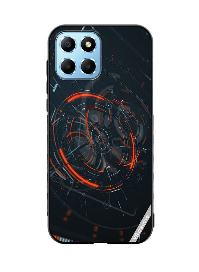 VR CREATIVE Protective Case Cover For Honor X8 5G Tech Design Multicolour - Image 1