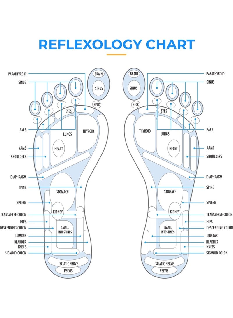 Generic Foot Massager Mat - Reflexology Mat with Magnetic Therapy Acupressure Disc - Ergonomic Acupressure Mat for Feet Relaxation, Pressure Point Pad for Foot Pain Relief - FSA/HSA Eligible  - Image 3