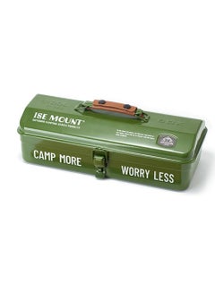 General Outdoor Tool Storage Box Portable Storage Box Camping Picnic Metal Tool Storage Box with Handle Tool Storage Box  - Image 1