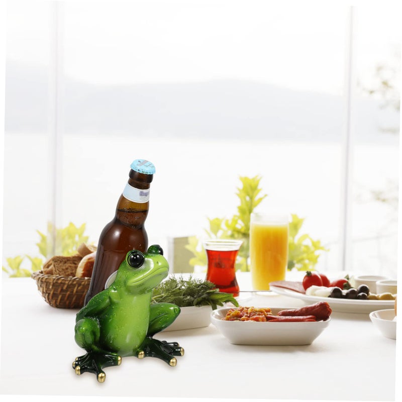 Frog Design Resin Wine Bottle Storage Creative Holder for Living Room - Image 5