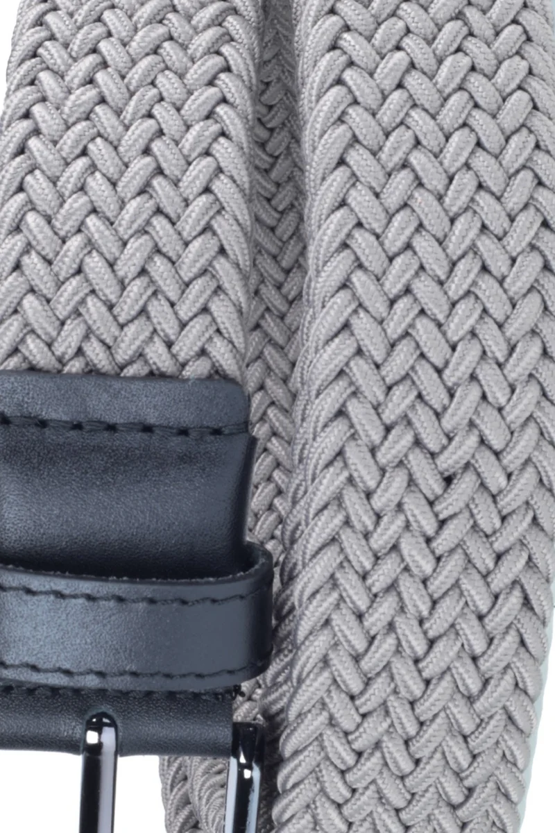ديريبوند Woven Braided Men's Belt with Elastic, Stretch Features