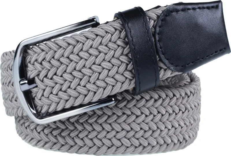 ديريبوند Woven Braided Men's Belt with Elastic, Stretch Features