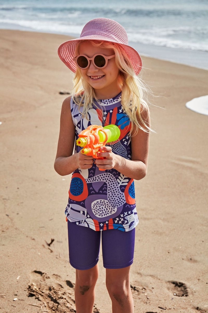 Marina Lycra Colorful Girl's Swimsuit K2407  - Image 3