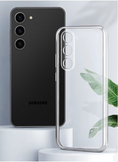 Soft Meterial Slim Transparent Mobile Phone Case For Samsung A04S , Shock Proof Back Cover, Full Body Coverage Lens Protection