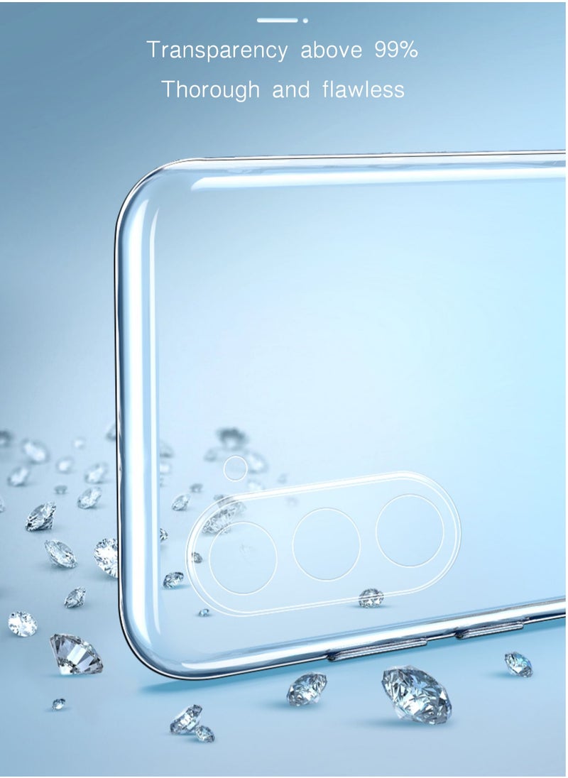 Generic - Soft Meterial Slim Transparent Mobile Phone Case For Samsung A04S , Shock Proof Back Cover, Full Body Coverage Lens Protection - Image 1