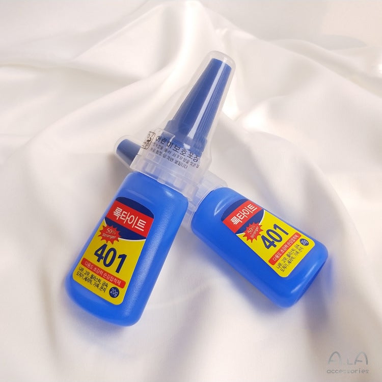 Generic Korean 401 Glue, Quick-Dry 502 Adhesive for Jewelry South Korea strong 401 glue 1 delivery dropper 