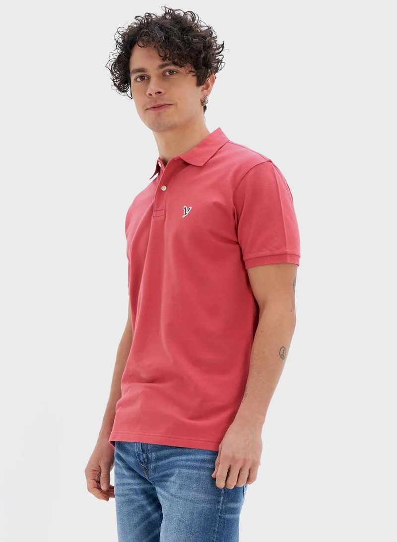American Eagle Logo Polo