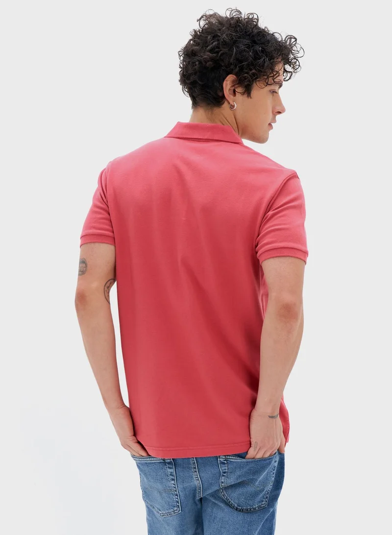 American Eagle Logo Polo