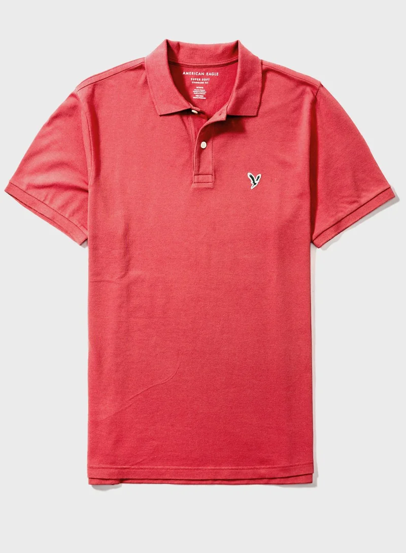 American Eagle Logo Polo