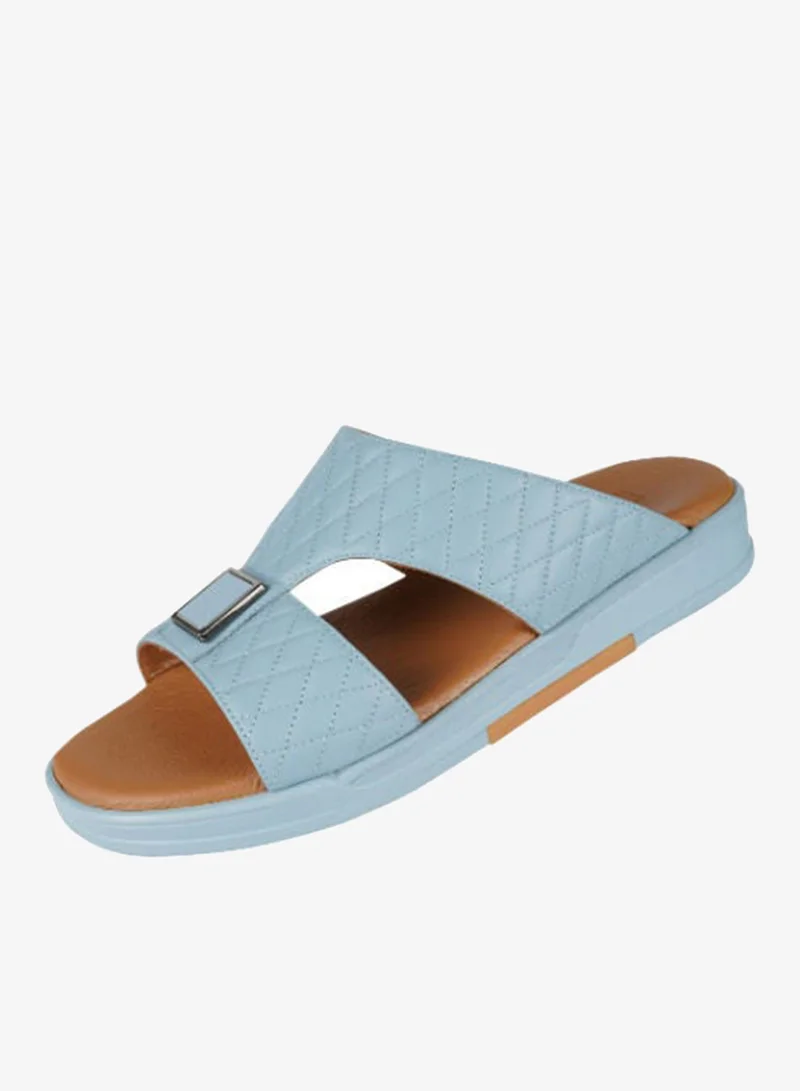 Barjeel Uno Light Blue Barjeel Uno Mens Arabic Sandals MSA-120 Light Blue for Men | Best Price UAE