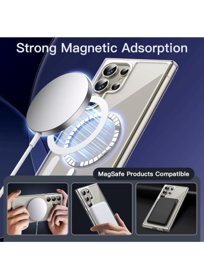 Magnetic Case Samsung Galaxy S24 Ultra - Shockproof Protection, Anti-Scratch Cover - Image 3