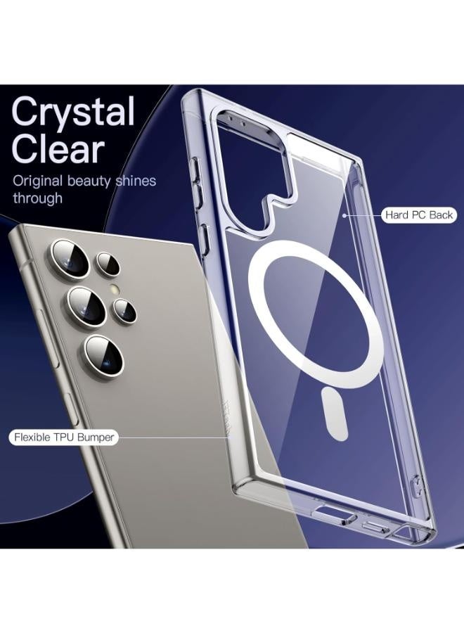 Magnetic Case Samsung Galaxy S24 Ultra - Shockproof Protection, Anti-Scratch Cover - Image 4