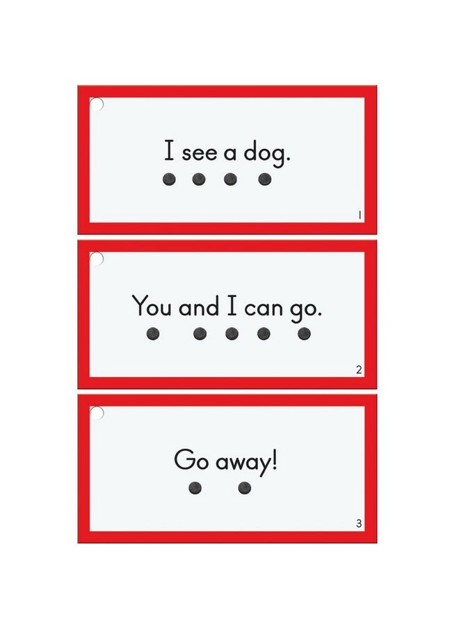 Really Good Stuff Ezread Dolch Pre-Primer Tap & Track™ Sight Word Sentences | Ages 5-7, Kindergarten And Up, Phonics Activity, Reading Game, Flash Cards, Learning  - Image 3